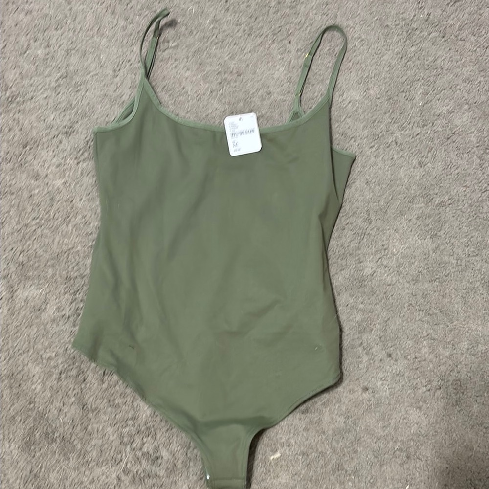 Free People Olive Green Camisole